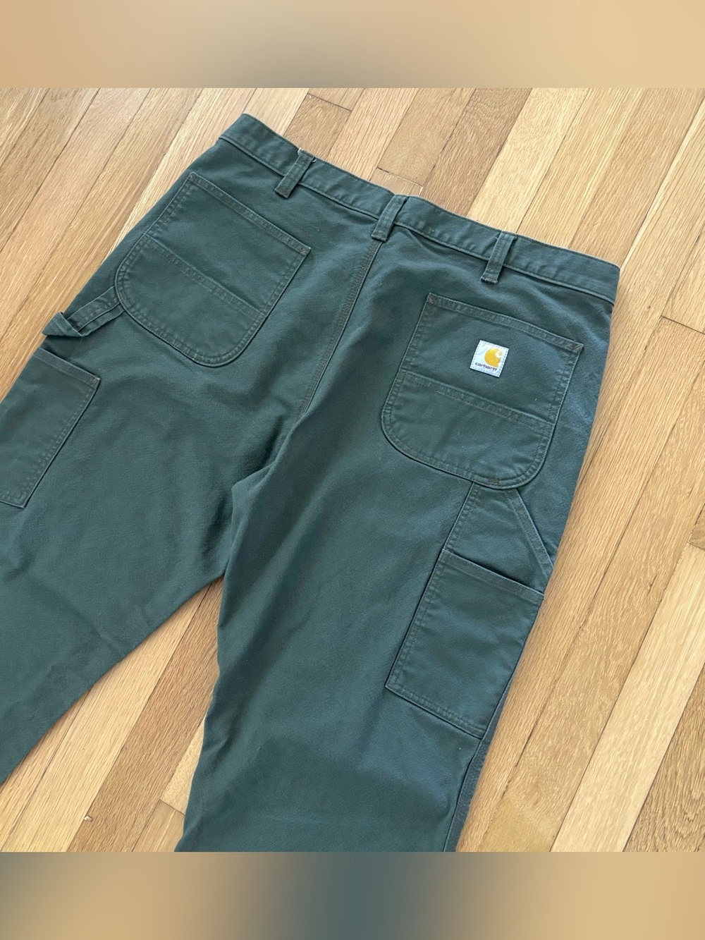Carhartt Carpenter Utility Pants Mens 38 Moss Green Gorpcore BN3279-M Duck